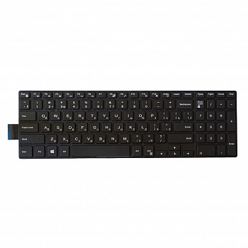 Клавиатура для ноутбука Dell Inspiron 15-3000, 15-5000, 3551, Vostro 3546, Latitude 3550 с рамкой, черная (K-DEL-42-W8)