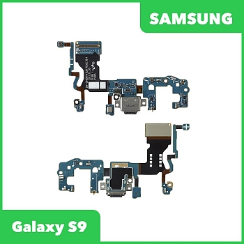 Разъем зарядки для телефона Samsung Galaxy S9 (G960F) и микрофон