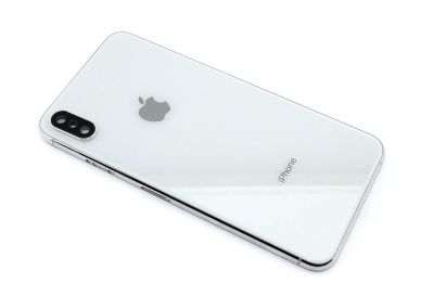 Задняя крышка (корпус) в сборе с рамкой для телефона Apple iPhone Xs Max белая